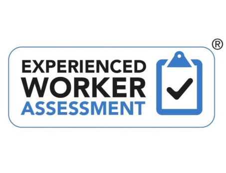The logo for the experienced worker assessment